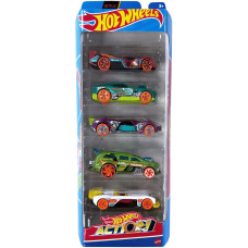 Набір з 5 машинок Хот Вілс Hot Wheels ACTION 5-Pack (HTV45)