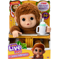 Интерактивная игрушка Моя Обезьянка Little Live Pets My Baby Monkey (26558)