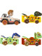 Набір з 4 машинок Хот Вілс Світ Юрського Періоду Hot Wheels RacerVerse 4-Pack Jurassic World Characters (HKD32)