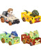 Набір з 4 машинок Хот Вілс Світ Юрського Періоду Hot Wheels RacerVerse 4-Pack Jurassic World Characters (HKD32)