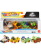 Набір з 4 машинок Хот Вілс Світ Юрського Періоду Hot Wheels RacerVerse 4-Pack Jurassic World Characters (HKD32)