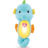 Музичний плюшевий Морський Коник - нічник Фішер Прайс Fisher-Price Soothe & Glow Seahorse (DGH78)