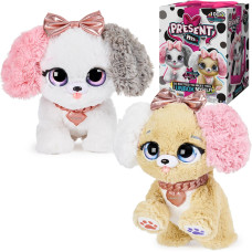 Інтерактивна плюшева іграшка Цуценя сюрприз Present Pets Fancy Puppy Interactive Surprise Plush Toy Spin Master (6051191)