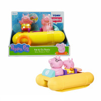 Ігровий набір для купання Катамаран Свинки Пеппи Peppa Pig Pull & Go Pedalo Bath (E73107)