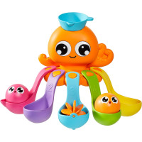 Ігровий набір для купання Восминіг Tomy Toomies 7 in 1 Bath Activity Octopus (E73104)