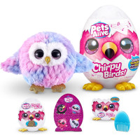 Інтерактивна іграшка Веселі пташки Сова Pets Alive Chirpy Birds Owl (9537B)