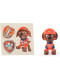 Набір із 6 міні фігурок Щенячий патруль Монстр Трак Paw Patrol Rescue Wheels 6 Pup Squad Action Figure Gift Set (6071053)