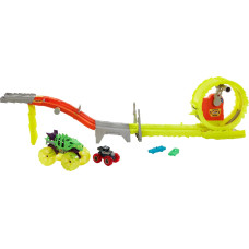 Трек Хот Вілс Монстер тракс Заряджай та переслідуй Hot Wheels Monster Trucks Power Smashers Charge and Chase Challenge (HYT07)