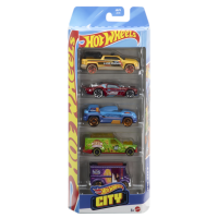 Набір з 5 машинок Хот Вілс Hot Wheels SITY 5-Pack (JBJ75)