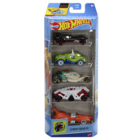 Набор из 5 машинок Хот Вилс Hot Wheels Street Beasts 5-Pack (HTV55)