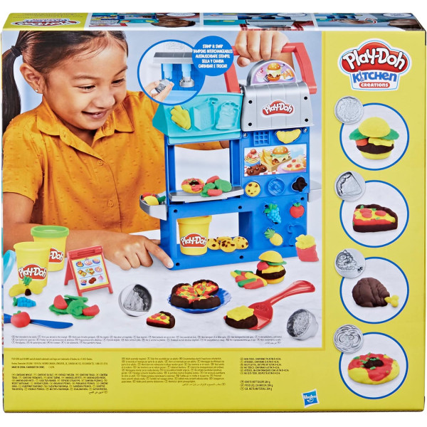 Ігровий набір Плей-До Ресторан Шефа Play-Doh Kitchen Creations Busy Chef's Restaurant Playset Hasbro (F8107)