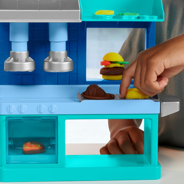 Ігровий набір Плей-До Ресторан Шефа Play-Doh Kitchen Creations Busy Chef's Restaurant Playset Hasbro (F8107)