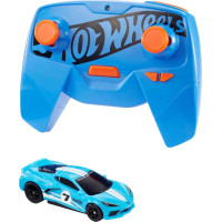 Машинка Хот Вілс Шевроле Корвет 1:64 на дистанційному керуванні Hot Wheels C8 Corvette Remote Control (HMH23)