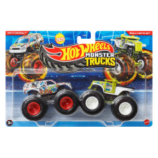 Набір із 2 машинок Хот Вілс Монстер Тракс Hot Wheels Monster Trucks Potty Central vs Really Gotta Go (FYJ64/JCC77)