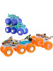 Набір із 4 машинок Хот Вілс Монстер Тракс Hot Wheels Monster Trucks Multipack Mega-Wrex & Tiger Shark (HYJ29)