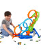 Трек Хот Вілс Шалені віражі та петлі Hot Wheels 4 Loop Crash Out (HXT06)