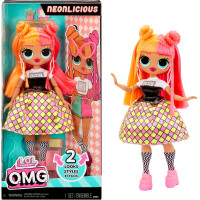 Лялька ЛОЛ Сюрприз Неон LOL Surprise OMG Neonlicious Fashion Doll (591580)