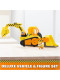 Щенячий патруль Бульдозер Здорованя зі світлом та звуком Paw Patrol Rubble & Crew Bark Yard Deluxe Bulldozer Spin Master (6067092)