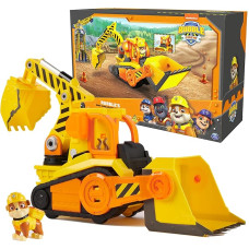 Щенячий патруль Бульдозер Здорованя зі світлом та звуком Paw Patrol Rubble & Crew Bark Yard Deluxe Bulldozer Spin Master (6067092)