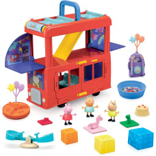 Ігровий набір Автобус для вечірки Свинки Пеппи 2 в 1 Peppa Pig Peppa’s 2-in-1 Party Bus (F8881)