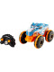 Машинка Хот Вілс Монстер тракс Ріноміт на дистанційному керуванні Hot Wheels Monster Trucks RC Rhinomite 1:24 (JBK11)