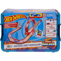 Трек Хот Вілс Вогняні трюкі Hot Wheels Track Builder Playset Flame Stunt Pack (HMC04)