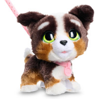 Інтерактивна іграшка цуценя на повідку Бернедудель FurReal Walk-A-Lots Bernedoodle Interactive Toy Just Play (28056)