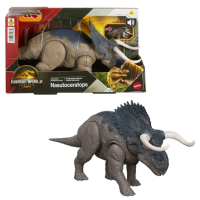 Динозавр Насутоцератопс Мир юрского периода Jurassic World Rebirth Wild Roar Nasutoceratops Dinosaur Mattel (JGC81)
