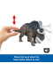 Динозавр Насутоцератопс Світ юрського періоду Jurassic World Rebirth Wild Roar Nasutoceratops Dinosaur Mattel (JGC81)