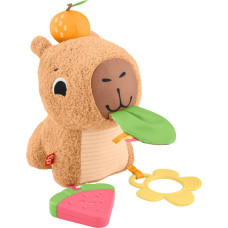М'яка розвиваюча іграшка для немовлят Капібара Фішер-Прайс Fisher-Price Snuggly Snacky Capybara (HYR54)