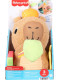М'яка розвиваюча іграшка для немовлят Капібара Фішер-Прайс Fisher-Price Snuggly Snacky Capybara (HYR54)