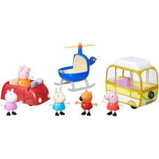 Ігровий набір Транспорт Свинки Пеппи Peppa Pig Peppa's Little Vehicle Playset (F9423)