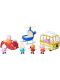 Ігровий набір Транспорт Свинки Пеппи Peppa Pig Peppa's Little Vehicle Playset (F9423)