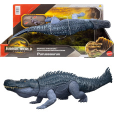 Динозавр Пурусзавр Світ Юрського Періоду Jurassic World Rebirth Gigantic Thrashers Purussaurus Mattel (JGB94)
