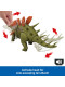 Динозавр Кентрозавр зі звуком Світ юрського періоду Jurassic World Chaos Theory Wild Roar Kentrosaurus Dinosaur Mattel (JCL65)