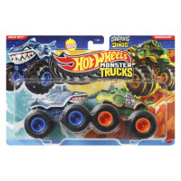 Набір із 2 машинок Хот Вілс Монстер Тракс Hot Wheels Monster Trucks Great Bite vs Rageasaur (FYJ64/JCC71)