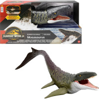 Огромный Динозавр Мозазавр Мир Юрского Периода  Jurassic World Rebirth Super Colossal Mosasaurus Dinosaur Mattel (JGB51)