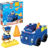 Конструктор Мега блокс Щенячий патруль автомобіль Чейза Mega Bloks Paw Patrol Chase's Patrol Car Building Set (HDJ33)