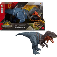 Динозавр Абелізавр Світ юрського періоду Jurassic World Rebirth Wild Roar Abelisaurus Dinosaur Mattel (JGB91)