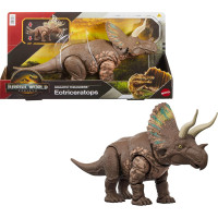 Динозавр Эотрицератопс Мир Юрского Периода Jurassic World Rebirth Gigantic Thrashers Eotriceratops Mattel (JGB93)