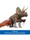 Динозавр Еотріцератопс Світ Юрського Періоду Jurassic World Rebirth Gigantic Thrashers Eotriceratops Mattel (JGB93)