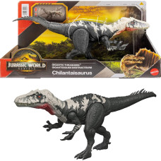 Динозавр Хилантаизавр Мир юрского периода Jurassic World Rebirth Wild Roar Chilantalsaurus Dinosaur Mattel (JGB95)