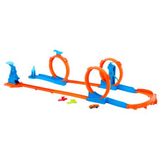 Трек Хот Вілс Потрійна петля Hot Wheels Track Creator Triple Loop (JDW39)