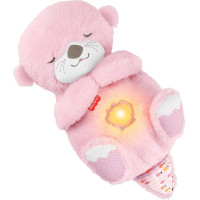 Музичне плюшеве Видреня Рожеве Казкові сни Фішер Прайс Fisher-Price Soothe 'N Snuggle Otter Plush (JLJ33)