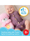 Музичне плюшеве Видреня Рожеве Казкові сни Фішер Прайс Fisher-Price Soothe 'N Snuggle Otter Plush (JLJ33)