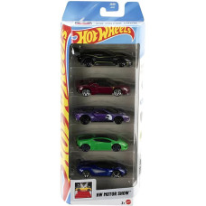 Набір з 5 машинок Хот Вілс Hot Wheels HW Motor Show 5-Pack (JBJ89)