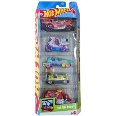 Набір з 5 машинок Хот Вілс Hot Wheels HW Fun Park 5-Pack (JBJ88)
