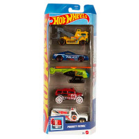 Набір з 5 машинок Хот Вілс Hot Wheels Priority Patrol 5-Pack (JKG09)