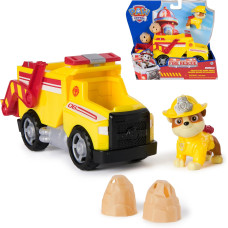 Щенячий патруль Рятувальна вантажівка з фігуркою Здорованя Paw Patrol Fire Rescue Rubble Rescue Fire Dump Truck Spin Master (6072662)