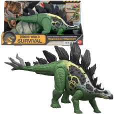 Динозавр Стегозавр Мир Юрского Периода Jurassic World Survival Gigantic Thrashers Stegosaurus Dinosaur Mattel (JKL85)